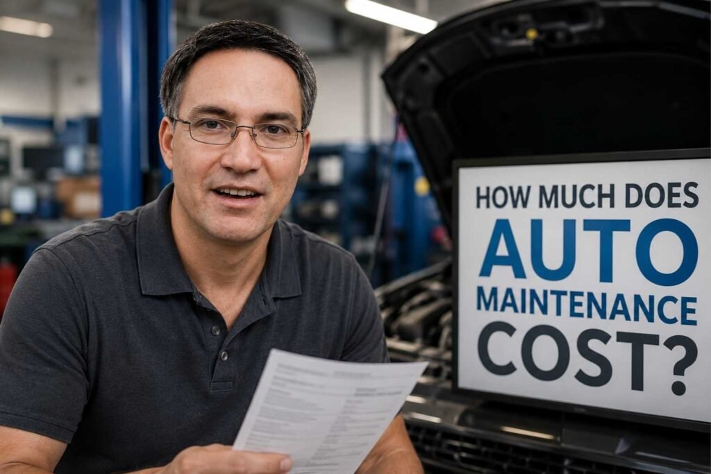 how much does auto maintenance cost​