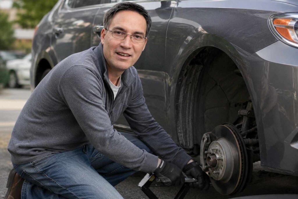 how to change car tire​