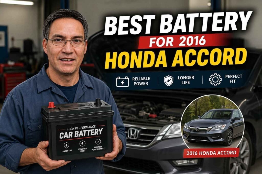 Best Battery For 2016 Honda Accord